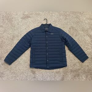 Stio - Men’s Skillet Stretch Down Snap Shirt, Size Large, Color Mountain Shadow